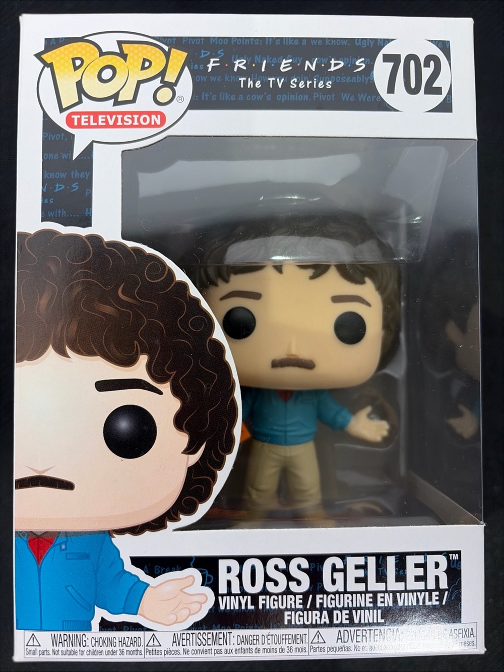 Funko Pop! Friends Ross Geller #702 Vinyl Figure TV Series Collectible